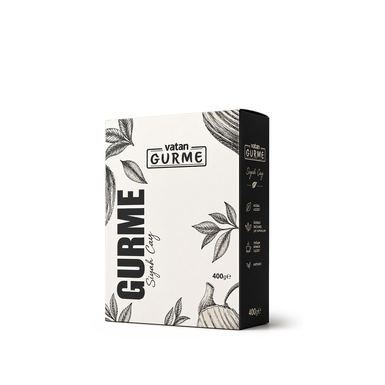 Gurme Doğal Siyah Çay 400 gr